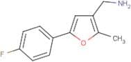 C-[5-(4-Fluorophenyl)-2-methylfuran-3-yl]-methylamine