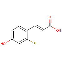 (E)-3-(2-Fluoro-4-hydroxyphenyl)acrylic acid
