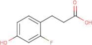 3-(2-Fluoro-4-hydroxyphenyl)propionic acid