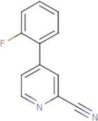4-(2-Fluorophenyl)pyridine-2-carbonitrile