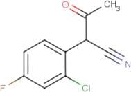 2-(2-Chloro-4-fluorophenyl)-3-oxo-butyronitrile