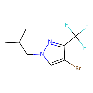 4-Bromo-1-isobutyl-3-(trifluoromethyl)pyrazole