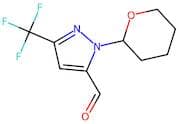 1-(Oxan-2-yl)-3-(trifluoromethyl)pyrazole-5-carboxaldehyde