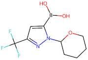 1-(Tetrahydropyran-2-yl)-3-(trifluoromethyl)pyrazole-5-boronic acid