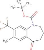tert-Butyl 7-methyl-5-oxo-8-(trifluoromethyl)-2,3,4,5-tetrahydro-1H-benzo[b]azepine-1-carboxylate