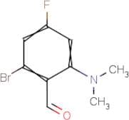 2-Bromo-6-(dimethylamino)-4-fluorobenzaldehyde