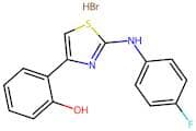 2-(4-Fluorophenyl)amino-4-(2-hydroxyphenyl)-1,3-thiazole hydrobromide