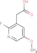 2-(2-Fluoro-5-methoxypyridin-3-yl)acetic acid