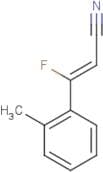 (Z)-3-Fluoro-3-(2-methylphenyl)prop-2-enenitrile
