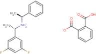 (1S)-1-(3,5-Difluorophenyl)-N-[(1S)-1-phenylethyl]ethanaminium 2-carboxybenzoate