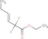 Ethyl 2,2-difluorohex-3-enoate