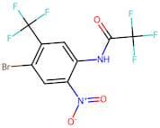 2-Bromo-4-nitro-5-(trifluoroacetamido)benzotrifluoride