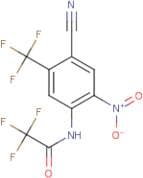 4-Cyano-2-nitro-5-(trifluoromethyl)trifluoroacetanilide