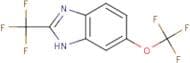 6-(Trifluoromethoxy)-2-(trifluoromethyl)-1H-benzimidazole