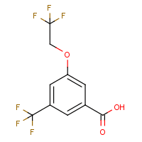 3-(2,2,2-Trifluoroethoxy)-5-(trifluoromethyl)benzoic acid