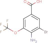 4-Amino-3-bromo-5-(trifluoromethoxy)benzoic acid