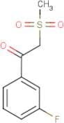 3'-Fluoro-2-(methylsulphonyl)acetophenone
