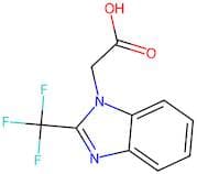 [2-(Trifluoromethyl)-1H-benzimidazol-1-yl]acetic acid