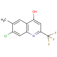 7-Chloro-4-hydroxy-6-methyl-2-(trifluoromethyl)quinoline