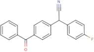 2-(Benzoylphenyl)-2-(4-fluorophenyl)acetonitrile