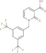 1-[3,5-Bis(trifluoromethyl)benzyl]pyrid-2-one-3-carboxylic acid
