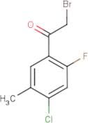 4-Chloro-2-fluoro-5-methylphenacyl bromide