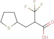 3,3,3-Trifluoro-2-(tetrahydrothien-2-ylmethyl)propanoic acid