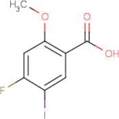 4-Fluoro-5-iodo-2-methoxybenzoic acid