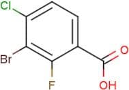 3-Bromo-4-chloro-2-fluorobenzoic acid