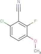 6-Chloro-2-fluoro-3-methoxybenzonitrile