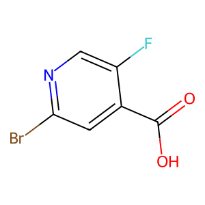 2-Bromo-5-fluoroisonicotinic acid