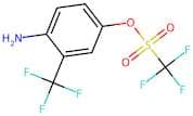 4-Amino-3-(trifluoromethyl)phenyl trifluoromethanesulphonate