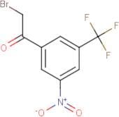 2-Bromo-1-[3-nitro-5-(trifluoromethyl)phenyl]ethanone