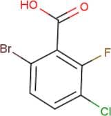 6-Bromo-3-chloro-2-fluorobenzoic acid