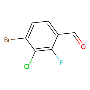 4-Bromo-3-chloro-2-fluorobenzaldehyde