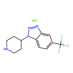 4-[5-(Trifluoromethyl)benzotriazol-1-yl]piperidine hydrochloride