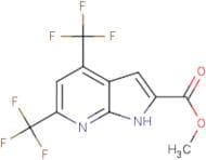 Methyl 4,6-bis(trifluoromethyl)-7-azaindole-2-carboxylate