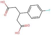 3-(4-Fluorophenyl)pentanedioic acid