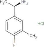 (1R)-1-(4-Fluoro-3-methylphenyl)ethylamine hydrochloride