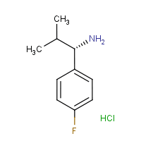 (1S)-1-(4-Fluorophenyl)-2-methylpropylamine hydrochloride