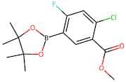 Methyl 2-chloro-4-fluoro-5-(4,4,5,5-tetramethyl-1,3,2-dioxaborolan-2-yl)benzoate
