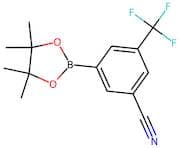 3-(4,4,5,5-Tetramethyl-1,3,2-dioxaborolan-2-yl)-5-(trifluoromethyl)benzonitrile