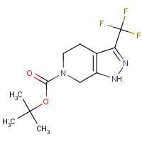 tert-Butyl 3-(trifluoromethyl)-1,4,5,7-tetrahydro-6H-pyrazolo[3,4-c]pyridine-6-carboxylate