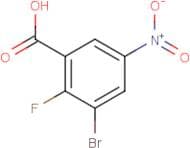 3-Bromo-2-fluoro-5-nitrobenzoic acid