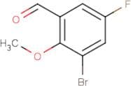 3-Bromo-5-fluoro-2-methoxybenzaldehyde