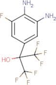 2-(3,4-Diamino-5-fluorophenyl)-1,1,1,3,3,3-hexafluoropropan-2-ol