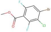 Methyl 4-bromo-3-chloro-2,6-difluorobenzoate