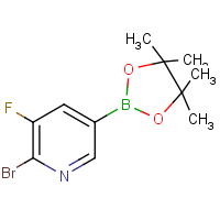 2-Bromo-3-fluoro-5-(4,4,5,5-tetramethyl-1,3,2-dioxaborolan-2-yl)pyridine