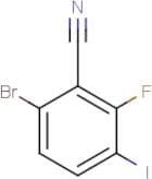 6-Bromo-2-fluoro-3-iodobenzonitrile