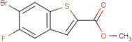 Methyl 6-bromo-5-fluorobenzothiophene-2-carboxylate